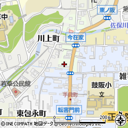 奈良県奈良市今在家町57周辺の地図