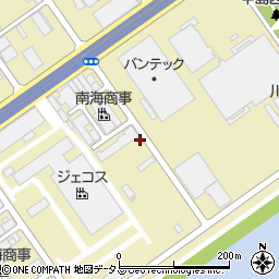 株式会社島田商会　大阪ヤード周辺の地図