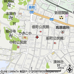静岡県湖西市新居町新居1161周辺の地図