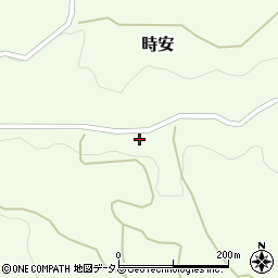 広島県神石郡神石高原町時安2176周辺の地図