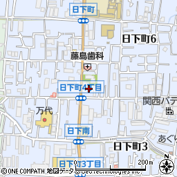 みのりモータープール周辺の地図