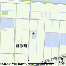 静岡県浜松市中央区篠原町1877周辺の地図