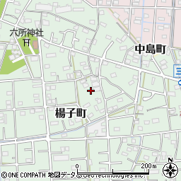 静岡県浜松市中央区楊子町208周辺の地図