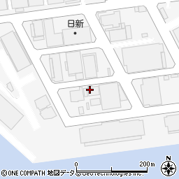 神戸港沿岸荷役業会周辺の地図