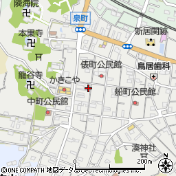 静岡県湖西市新居町新居1547周辺の地図