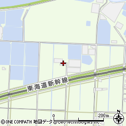 静岡県浜松市中央区篠原町792周辺の地図