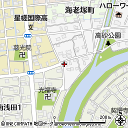 静岡県浜松市中央区浅田町1657周辺の地図