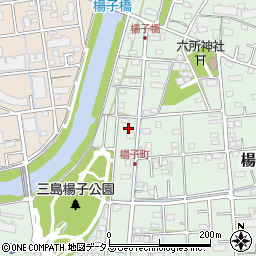 静岡県浜松市中央区楊子町557周辺の地図