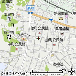 静岡県湖西市新居町新居1167周辺の地図
