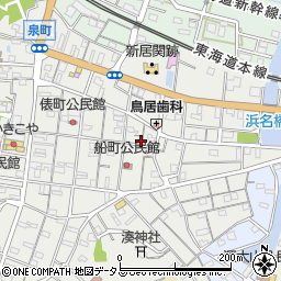 静岡県湖西市新居町新居961周辺の地図