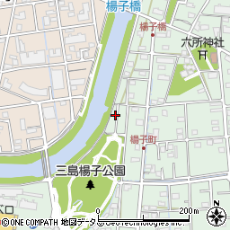 静岡県浜松市中央区楊子町587周辺の地図