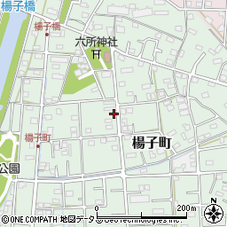 静岡県浜松市中央区楊子町262周辺の地図