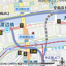 朝日新聞厚生文化事業団大阪事務所周辺の地図