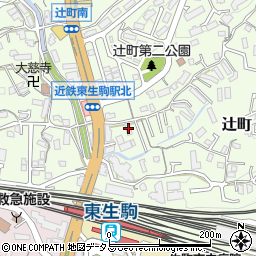 クレセール辻町周辺の地図