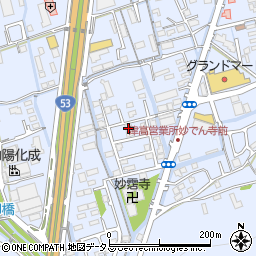 岡山市　学童保育連絡協議会周辺の地図