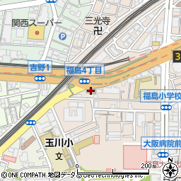 福島消防署上福島出張所周辺の地図