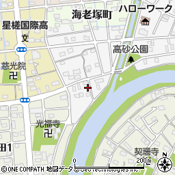 静岡県浜松市中央区浅田町1664周辺の地図