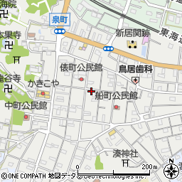 静岡県湖西市新居町新居1166周辺の地図