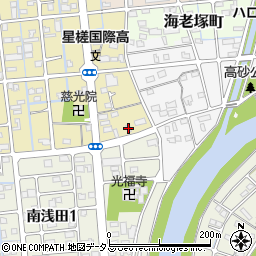 クラゼミ上浅田校周辺の地図