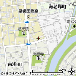 クラ・ゼミ総合予備校　上浅田校周辺の地図