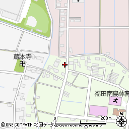 静岡県磐田市南島259周辺の地図
