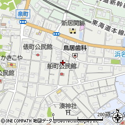 静岡県湖西市新居町新居962周辺の地図