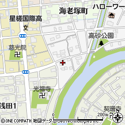静岡県浜松市中央区浅田町1659周辺の地図