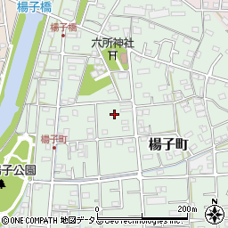 静岡県浜松市中央区楊子町257周辺の地図