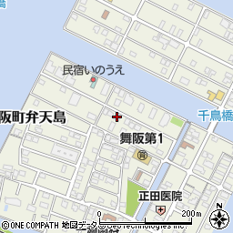 マルキチ堀内商店周辺の地図
