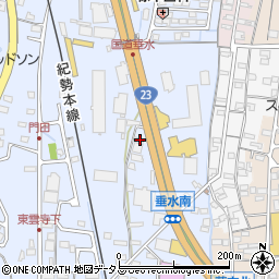 三重県津市垂水522-5周辺の地図
