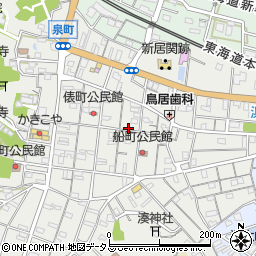 静岡県湖西市新居町新居990周辺の地図