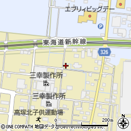 静岡県浜松市中央区高塚町575周辺の地図