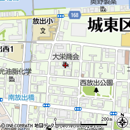 株式会社大栄商会周辺の地図