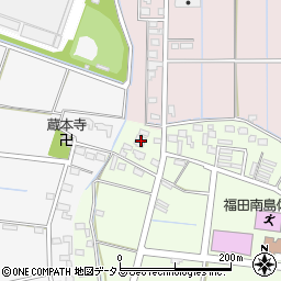 静岡県磐田市南島266周辺の地図