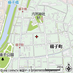 静岡県浜松市中央区楊子町254周辺の地図