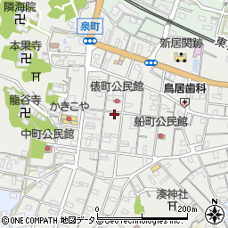 静岡県湖西市新居町新居1168周辺の地図