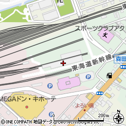 静岡県浜松市中央区森田町306周辺の地図