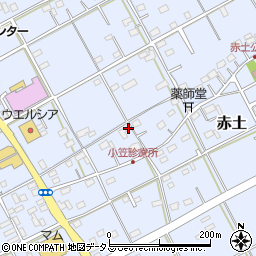 静岡県菊川市赤土1133周辺の地図