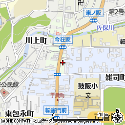 奈良県奈良市今在家町7周辺の地図
