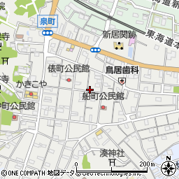 静岡県湖西市新居町新居991周辺の地図