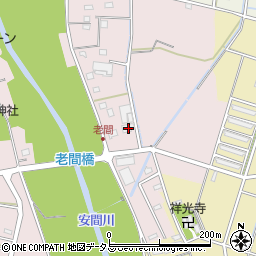 静岡県浜松市中央区金折町1918周辺の地図