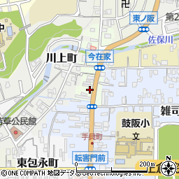 奈良県奈良市今在家町55周辺の地図