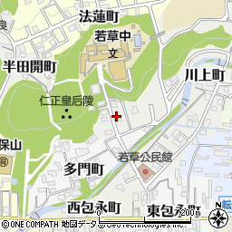奈良県奈良市川上町564周辺の地図
