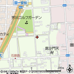 静岡県浜松市中央区石原町178周辺の地図
