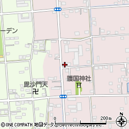 静岡県浜松市中央区金折町147周辺の地図