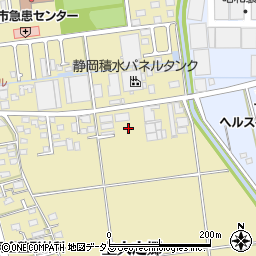 静岡県磐田市上大之郷110周辺の地図