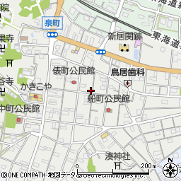静岡県湖西市新居町新居1173周辺の地図