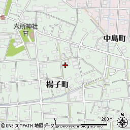 静岡県浜松市中央区楊子町204周辺の地図