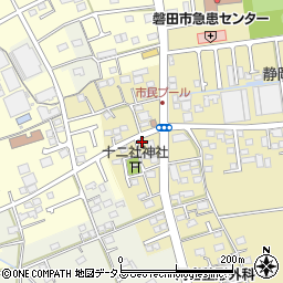 静岡県磐田市上大之郷363周辺の地図