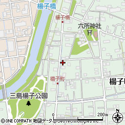 静岡県浜松市中央区楊子町465周辺の地図